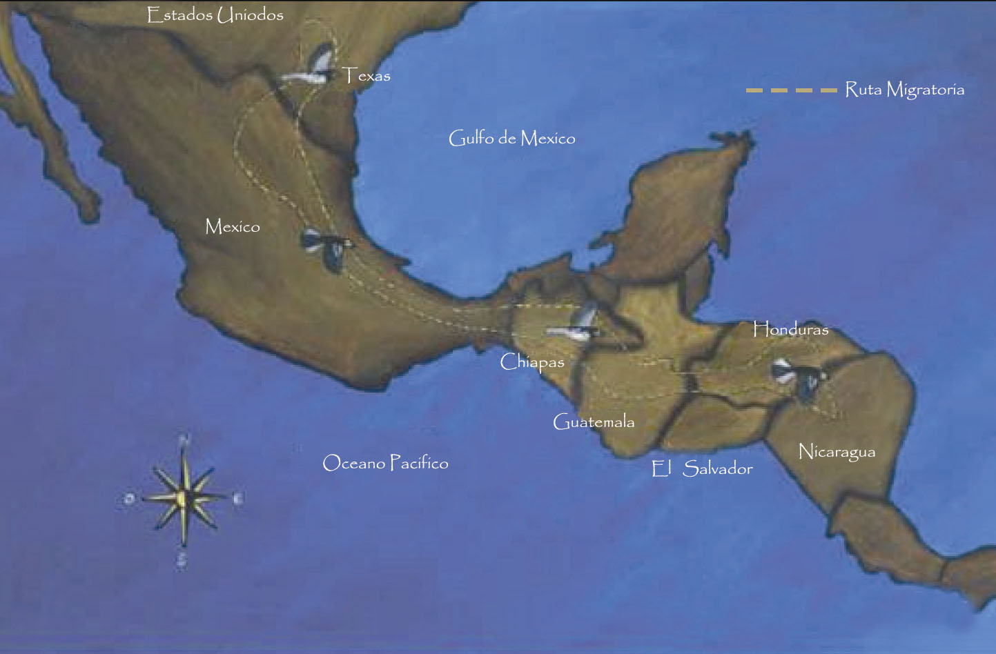 Map from Tale of Chipilo